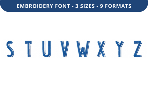 Middle Right Font S to Z: A Designer’s Real-World Embroidery Review