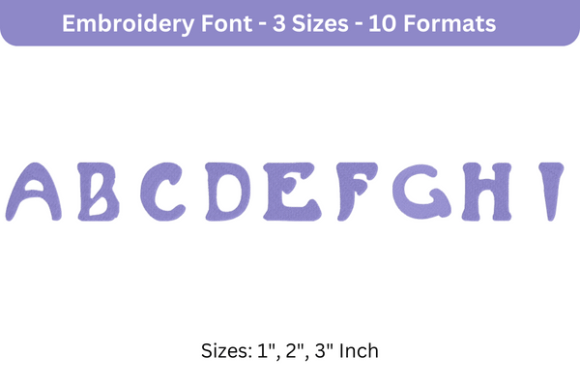 Mucha French Font a to I Review
