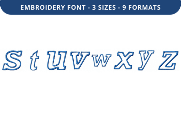 Sells Word Font S to Z: A Seasonal Embroidery Review